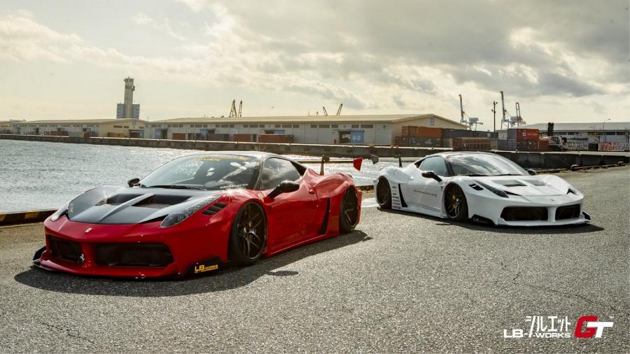  Ferrari 458 Italia Red&Black by Liberty Walk 2019 года  (фото 6 из 6)